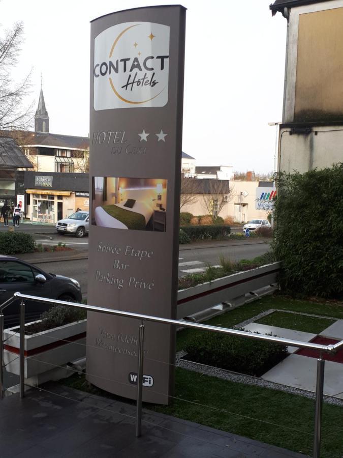 Contact Hotel Du Cerf 查塔奥贡泰 外观 照片